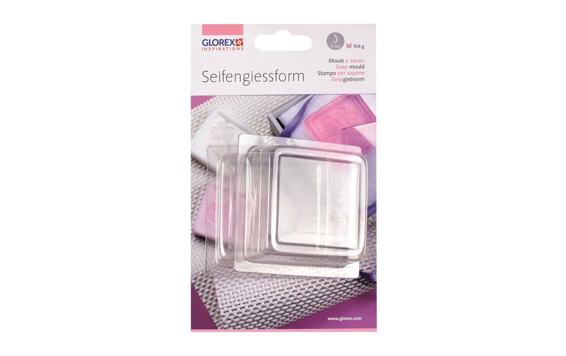 Glorex Seife Giessform Quadrat