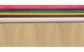 Glorex Verzierwachs Set Standardfarben, 10 Platten à 20 x 10 cm