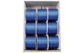 Goldina Doppelsatin-Band 3 mm Spule à 10 m, mittelblau