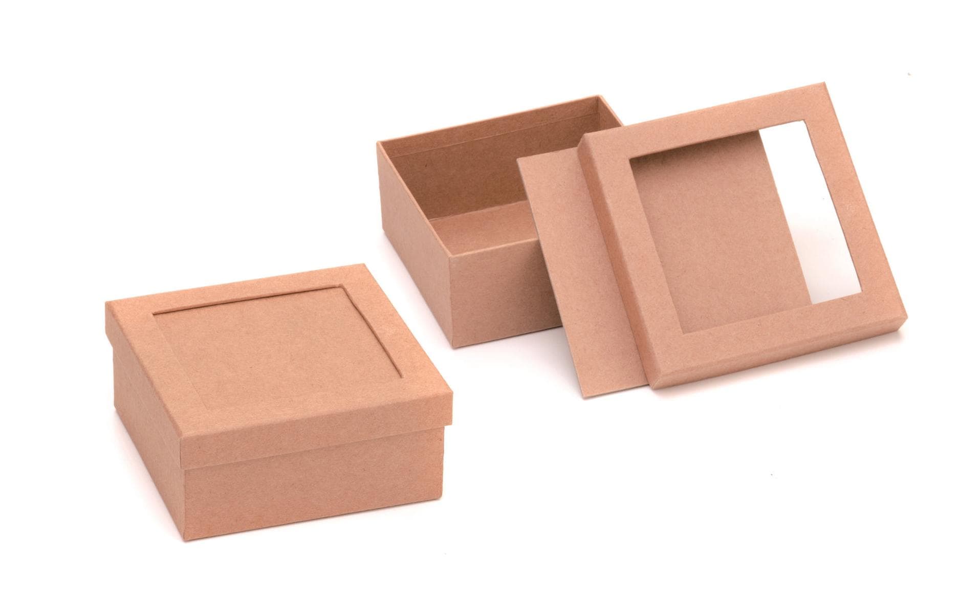 Glorex Pappe Passepartout Dose 11 x 11 x 5 cm