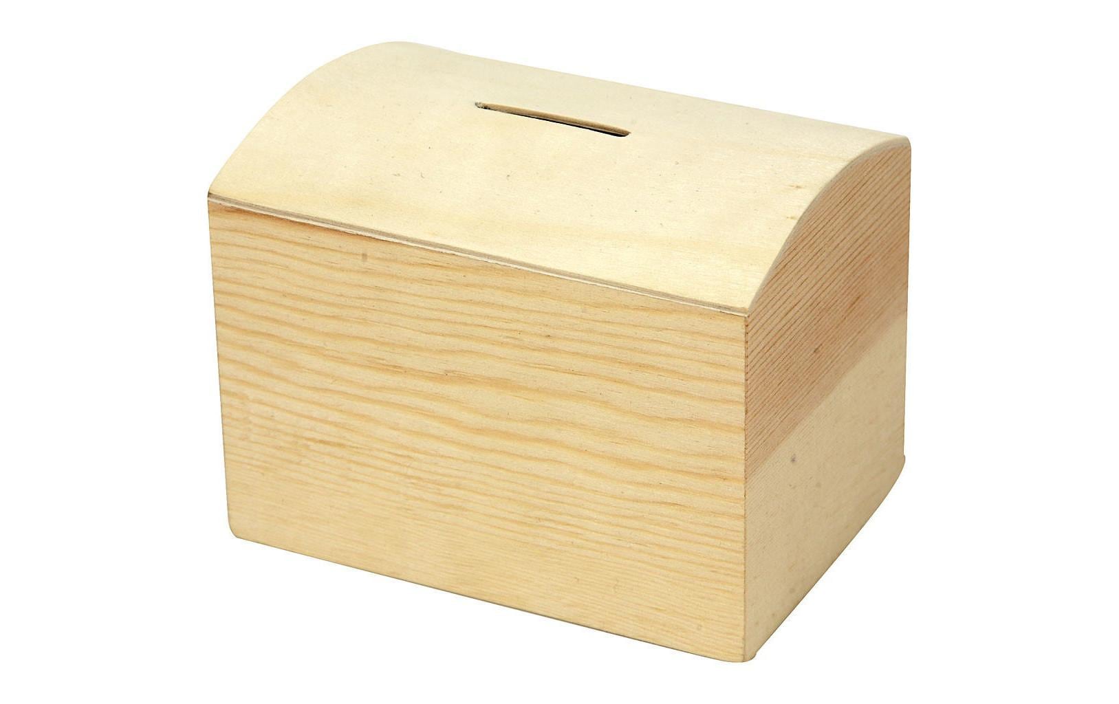 Creativ Company Holz Spardose 10 x 8 x 7 cm