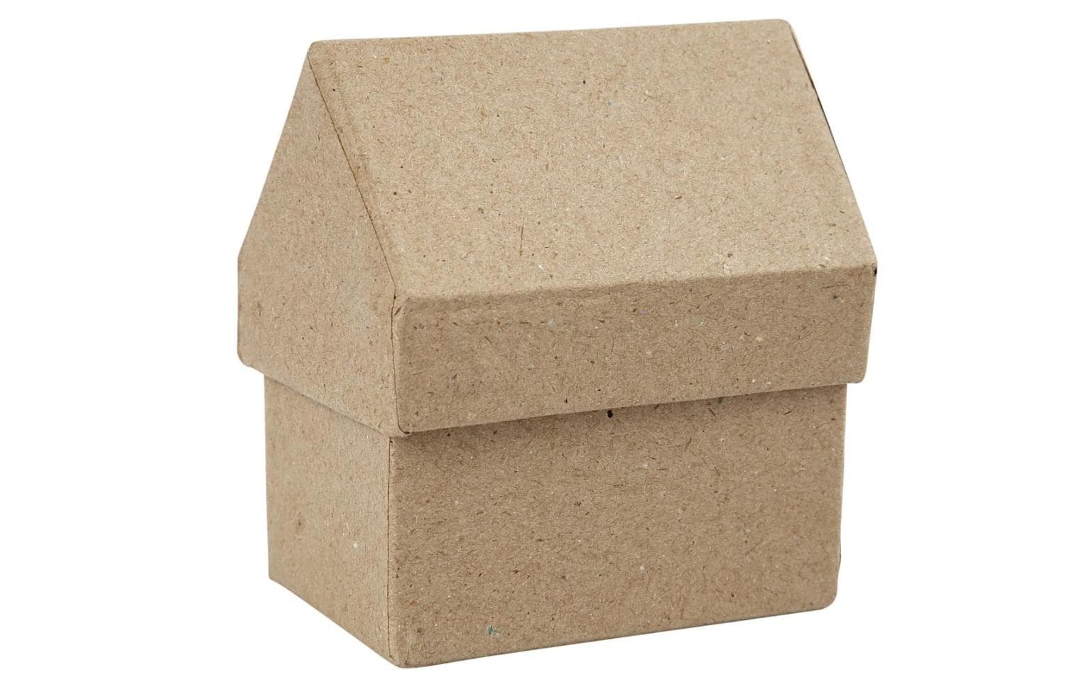 Creativ Company Papphaus 4 Stück, 6 x 8.5 x 10.5 cm