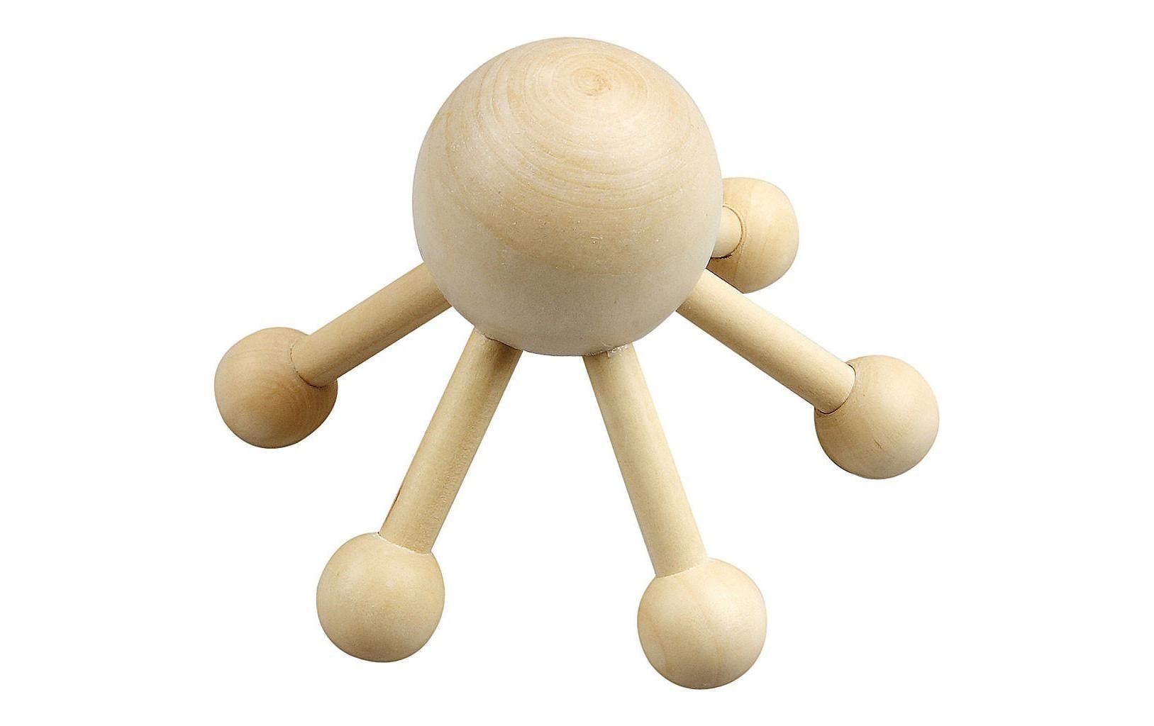 Creativ Company Holz Massagespinne 10 x 13 cm