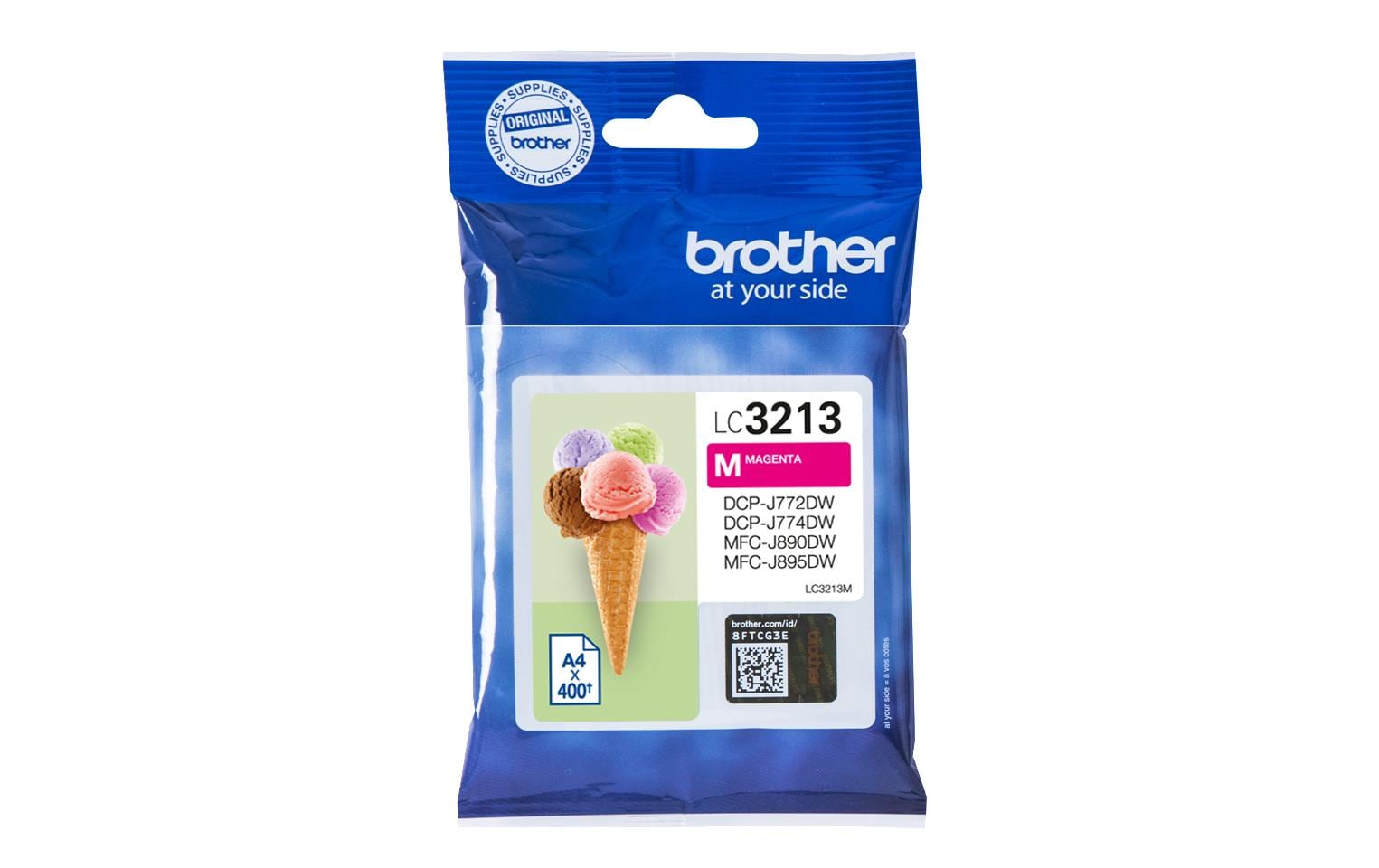Tinte Brother LC-3213M, magenta,