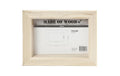 Creativ Company 3D-Rahmen mit Glas 18.2 x 23.2 x 2.5 cm, Kiefernholz