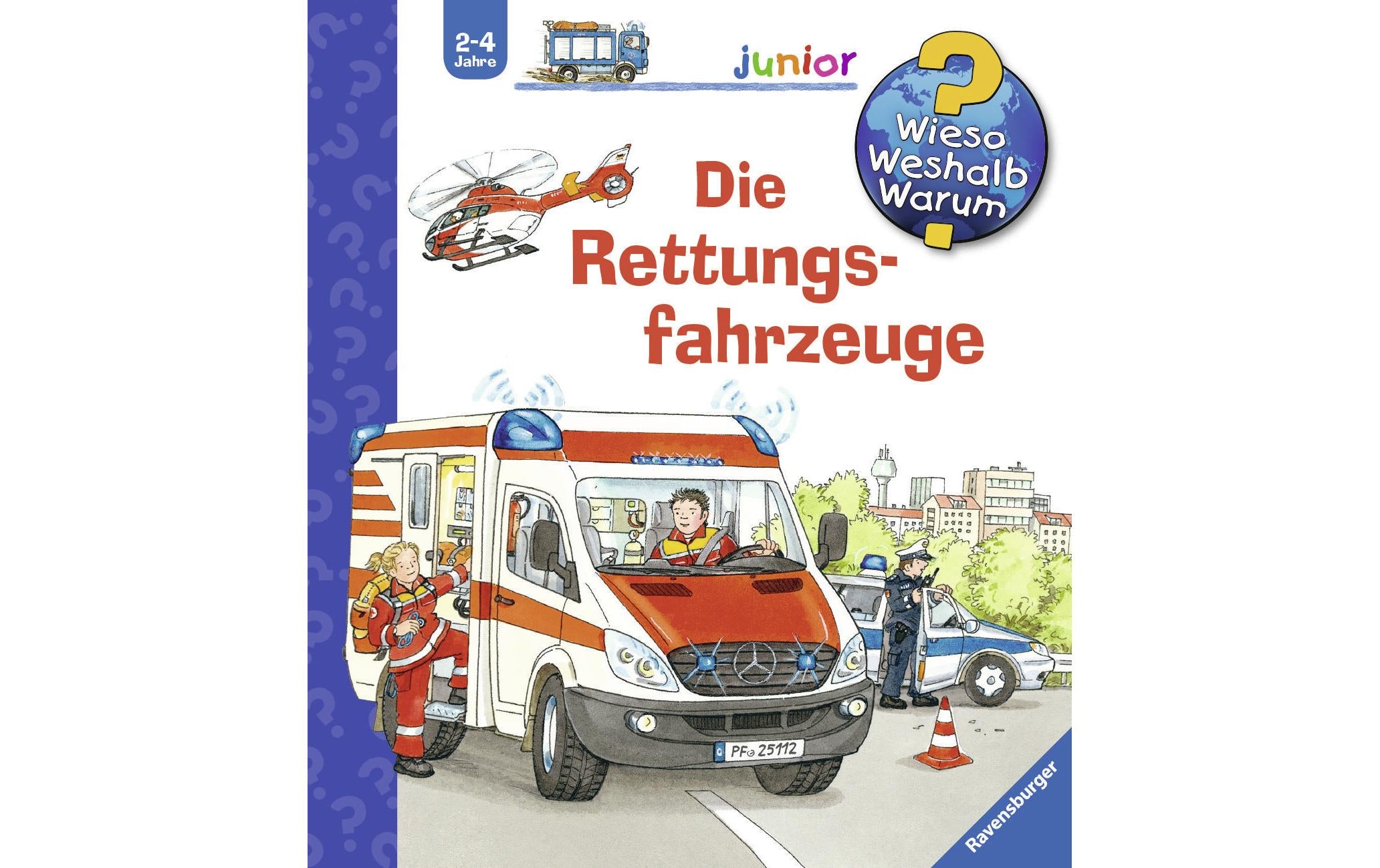 WWWjun23: Rettungsfahrzeuge RAV Kinderbücher