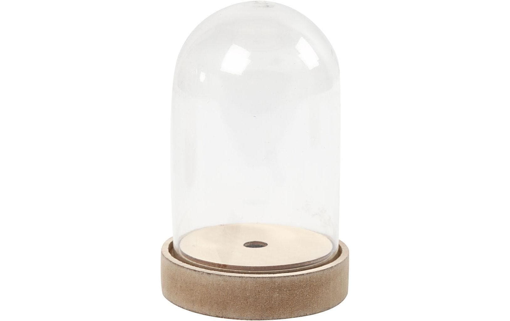 Creativ Company Plastikglas Glocke H: 12.5 cm, D 8 cm