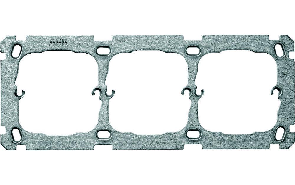 ABB Sidus / Classic Befestigungsplatte 1x3 waagrecht