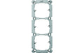 ABB Sidus / Classic Befestigungsplatte 3x1 senkrecht