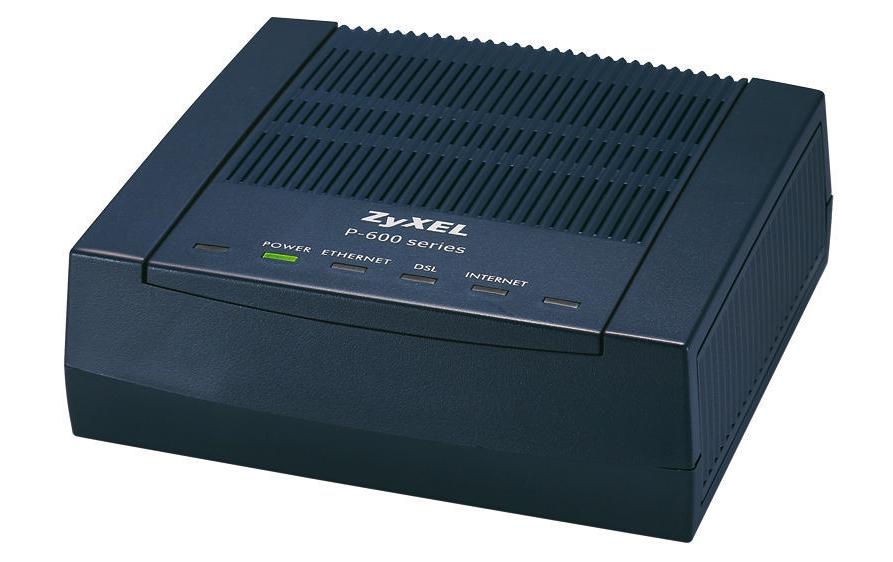 ZyXEL P-660R: ADSL-Modem, Annex A NAT-Firewall Packetfilter, mit ADSL-Filter