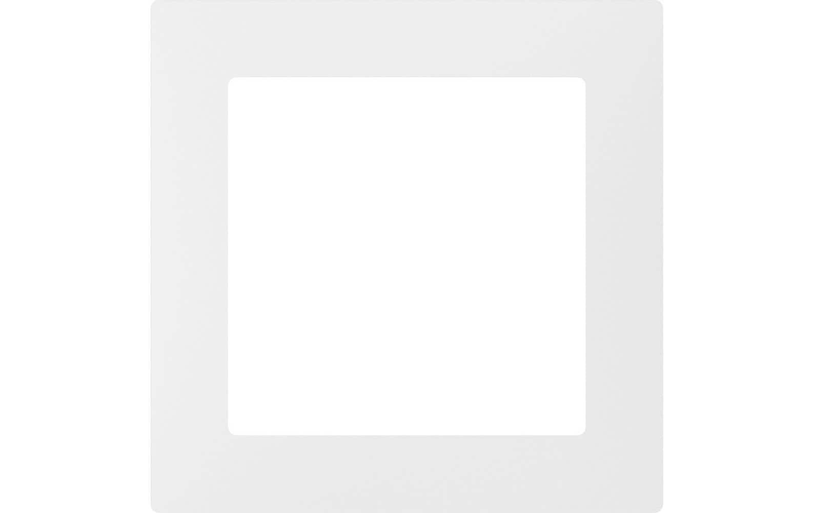 ABB Sidus Abdeckrahmen 1x1 weiss 88x88 mm