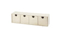 Creativ Company Holz Box mit Schubladen 9.2 x 34.7 / 7.2 x 7.2 cm