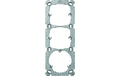 ABB Sidus / Classic Befestigungsplatte 3x1 senkrecht 1x 3 Punkte