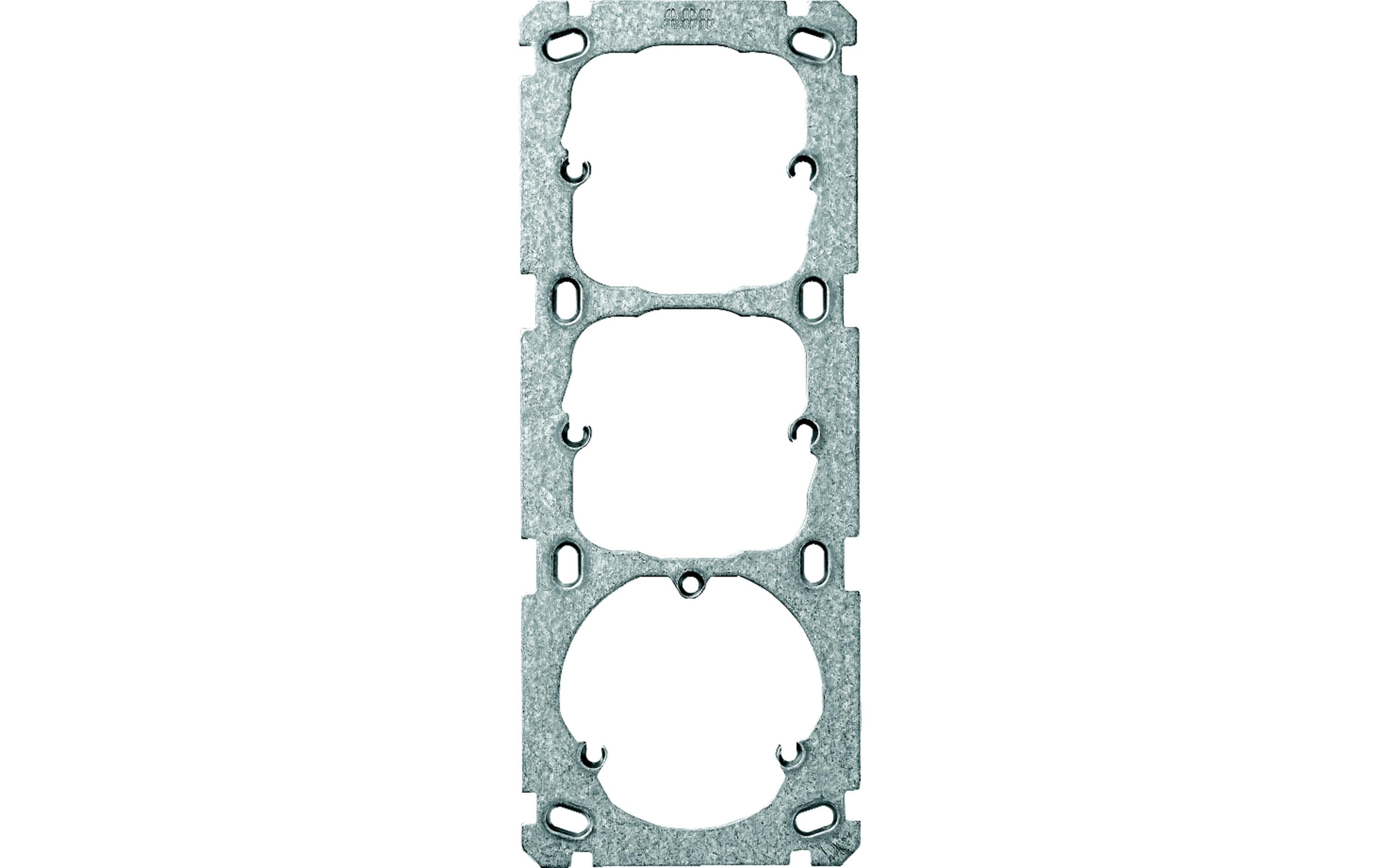 ABB Sidus / Classic Befestigungsplatte 3x1 senkrecht 1x 3 Punkte
