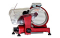 Weber Home Aufschnittmaschine AM220R rot, Messerdurchmesser 22 cm