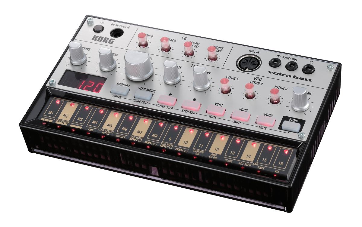 Korg volca bass Synthesizer, analog, BassSounds