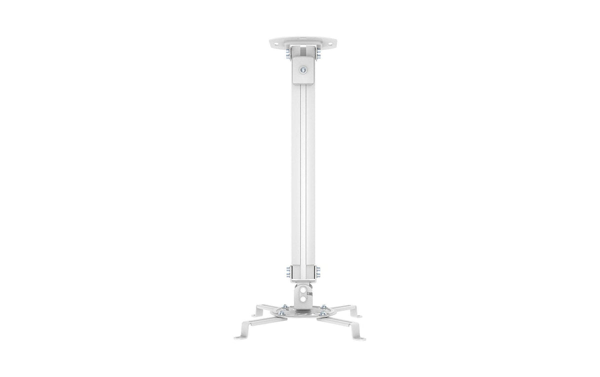 PureMounts Spider 20W Projektorhalterung Weiss, Bis 13.5 Kg, Deckenabstand 545-900mm