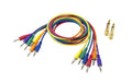 Korg SQ Patchkabel, farbig, 6 Stück Patchkabel, SQ1, farbig