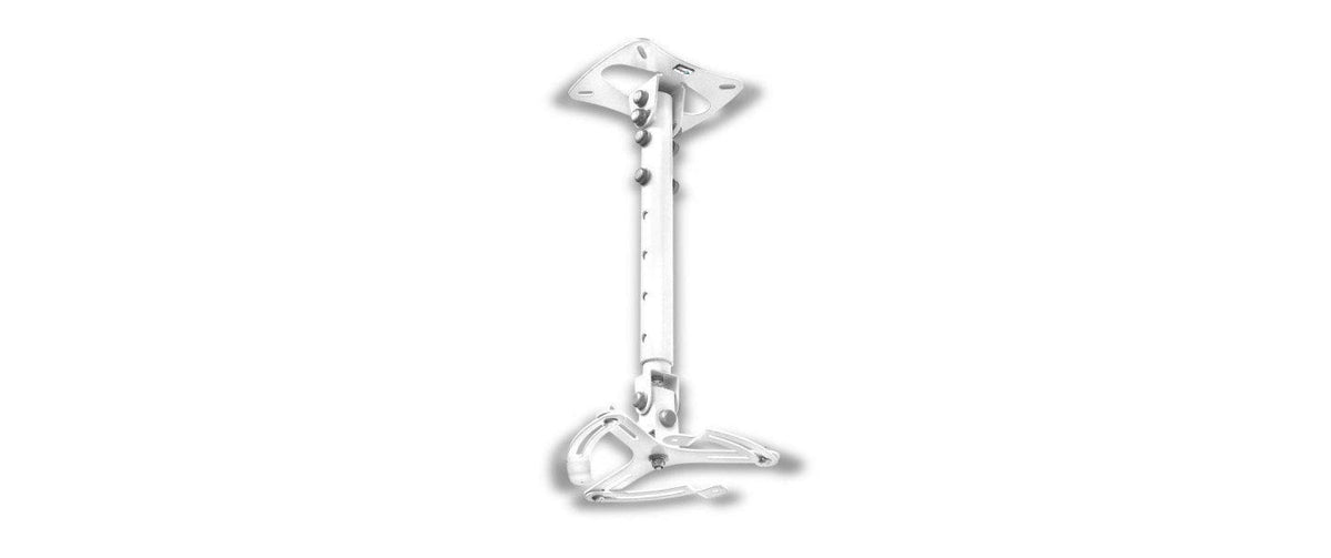Edbak PM1, Beamer Universaldeckenhalterung weiss, bis 15kg, 448-656mm höhenverstellb