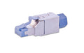 Feldkonfektionierbarer RJ45 Stecker, 10Gbps KAT6A (ISO/IEC),toolless, gerade Einführung