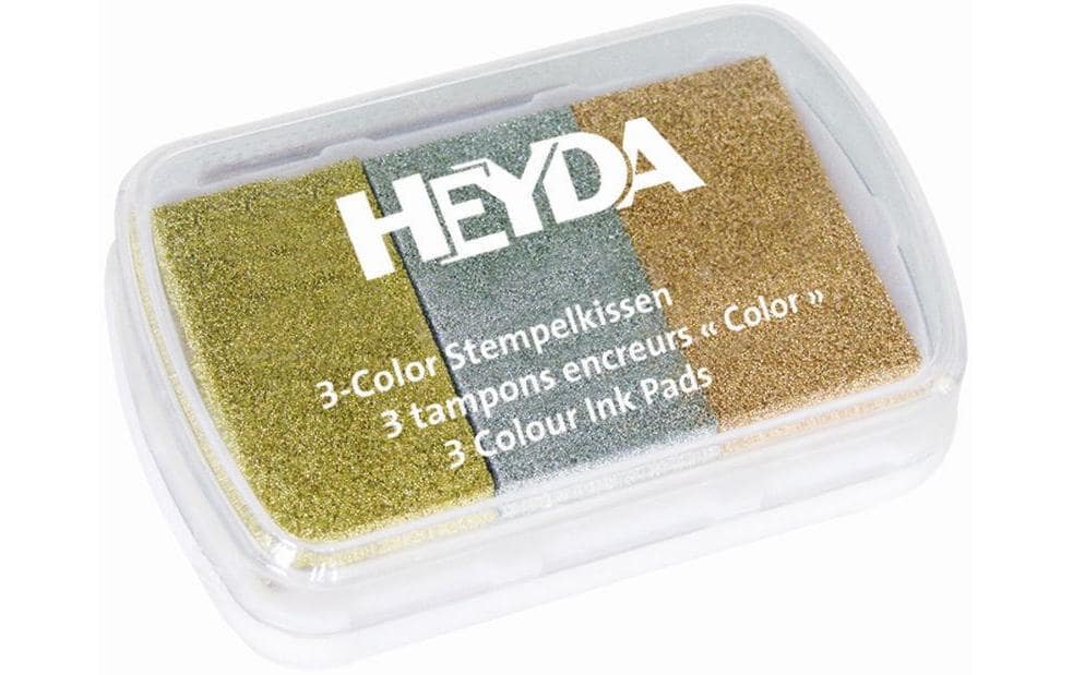 Heyda Stempelkissen Metallic Grösse 9x6cm