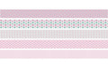 Heyda Washi Tape Pastell mini rosa 1 Dispenser mit 5 Rollen