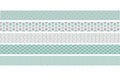 Heyda Washi Tape Pastell mini mint 1 Dispenser mit 5 Rollen