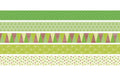 Heyda Washi Tape Triangle lime 1 Dispenser mit 5 Rollen