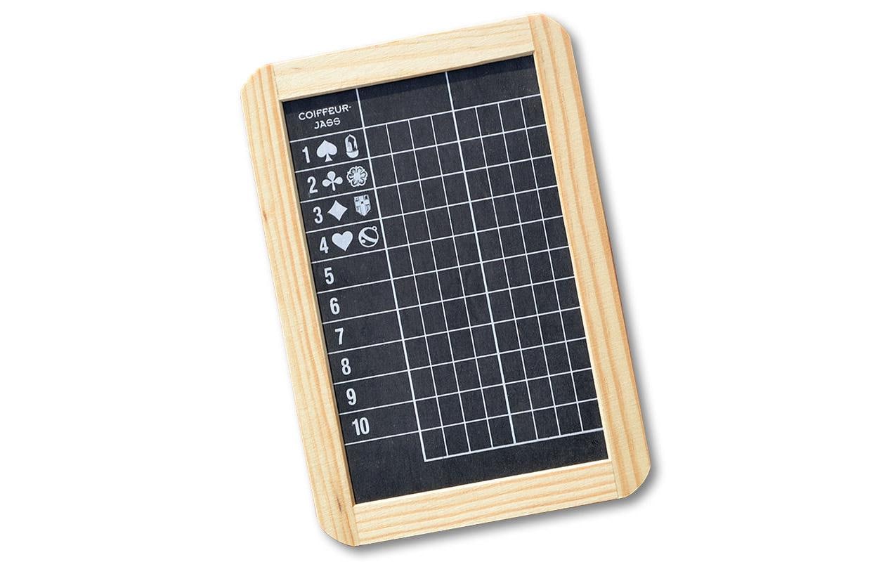 Jasstafel Coiffeur 165 x 240 mm Alter: 8+,