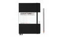 Leuchtturm Notizbuch Medium A5 dotted schwarz, 249 Seiten