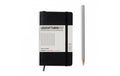 Leuchtturm Notizbuch Softcover A6 kariert schwarz, 121 Seiten