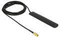 Delock DAB+/DVB-T2 Antenne, 174-690Mhz SMB Anschluss, 2m Kabel, Rundstrahl, Kleben
