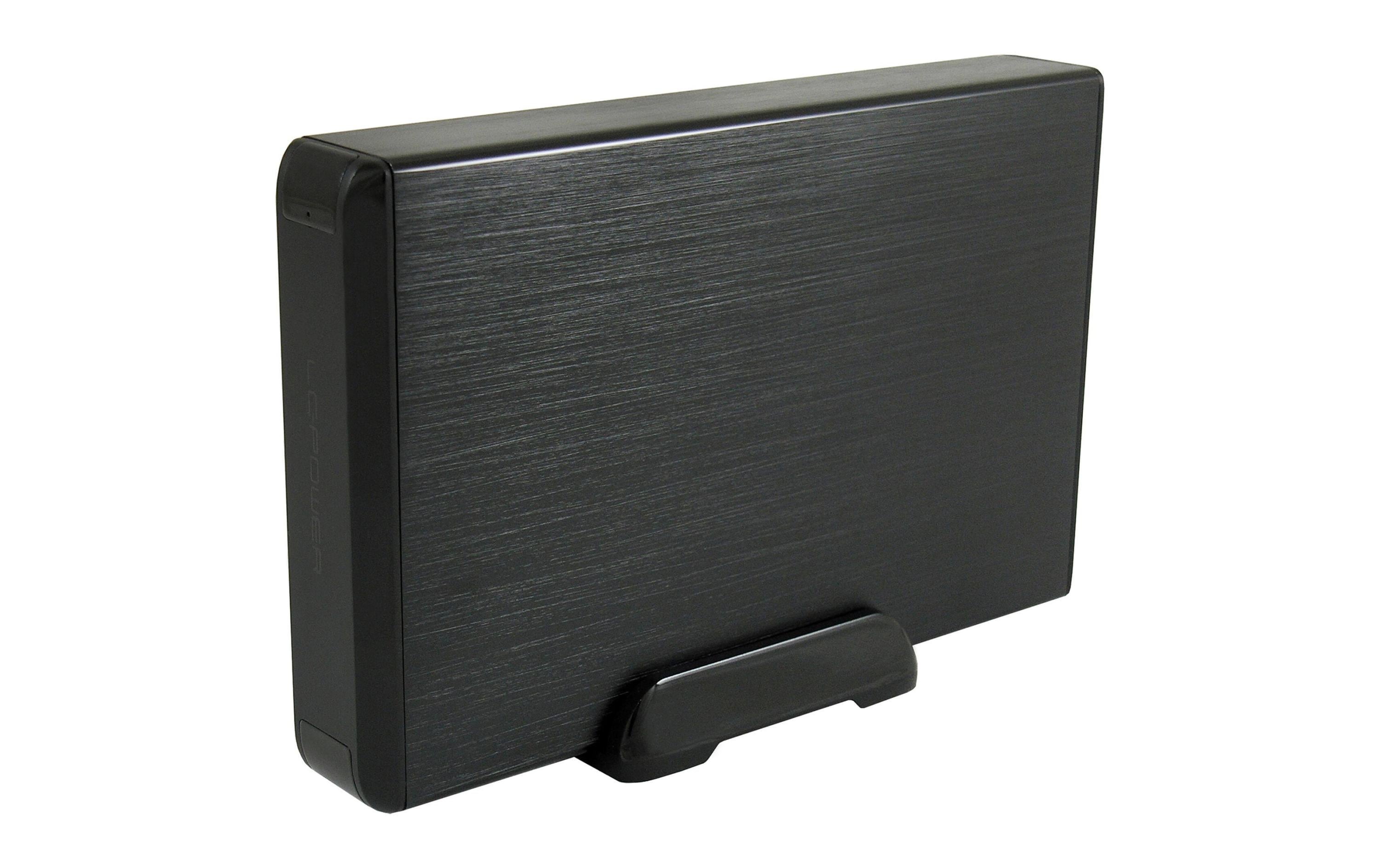 LC-Power ext. 3.5" Gehäuse LC-35U3-HYDRA schwarz, USB3.0, für SATA HDD