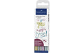 Faber-Castell PITT Artist Pen Metallic 4er Etui, 1.5
