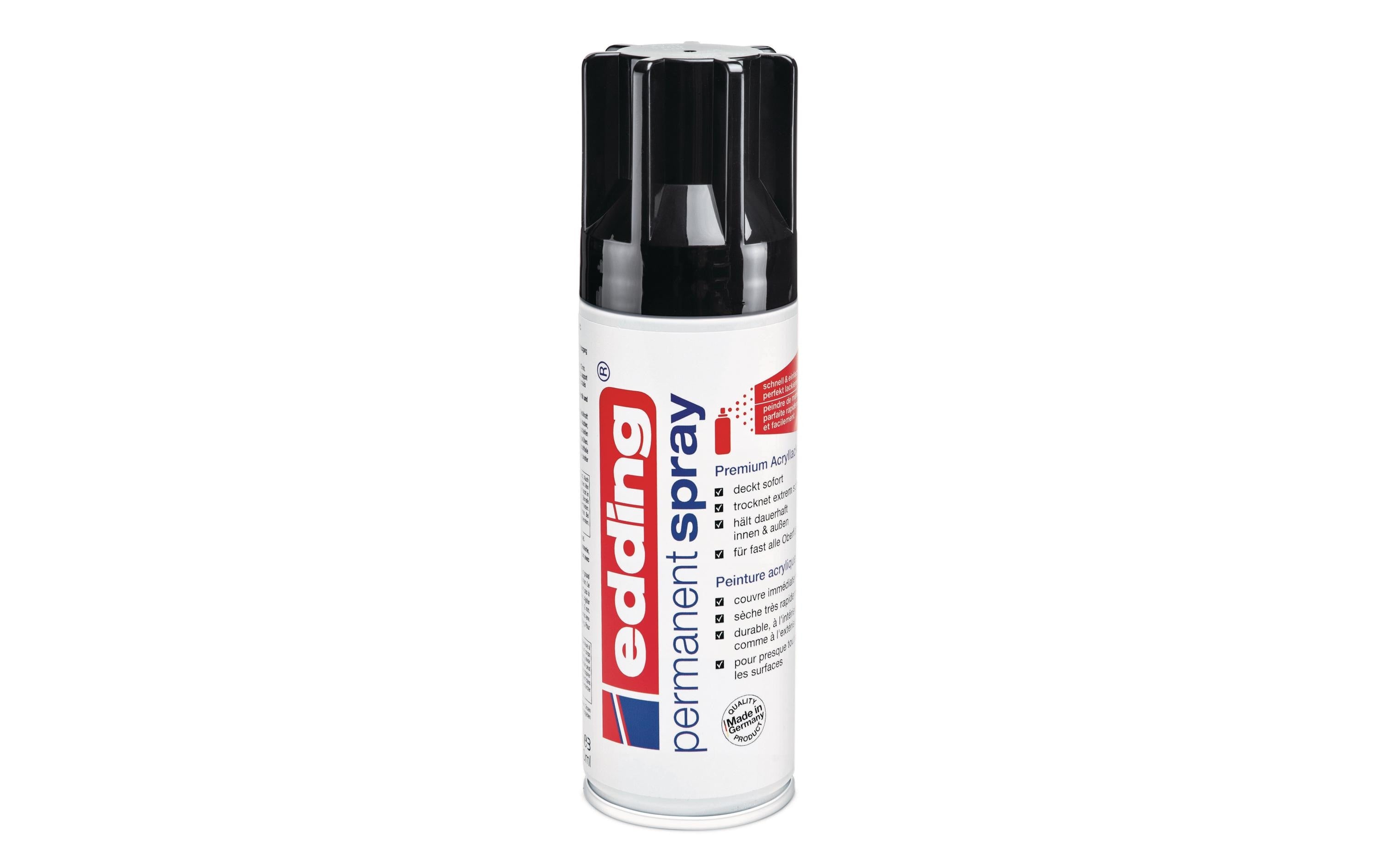 Edding Acryllack Glänzend tiefschwarz