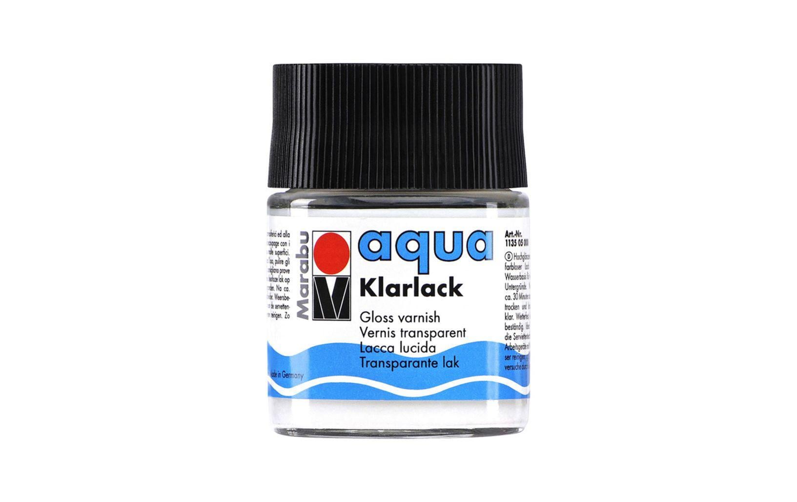 Marabu Klarlack aqua 250 ml hochglänzend