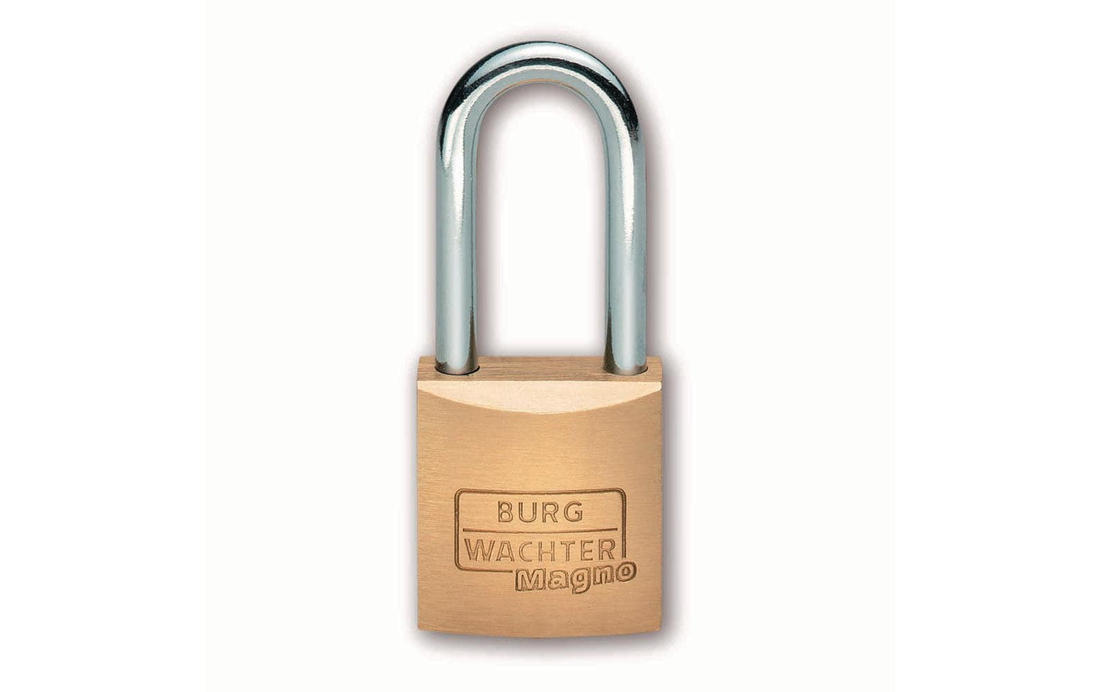 Burgwächter Hangschloss Messing Magno