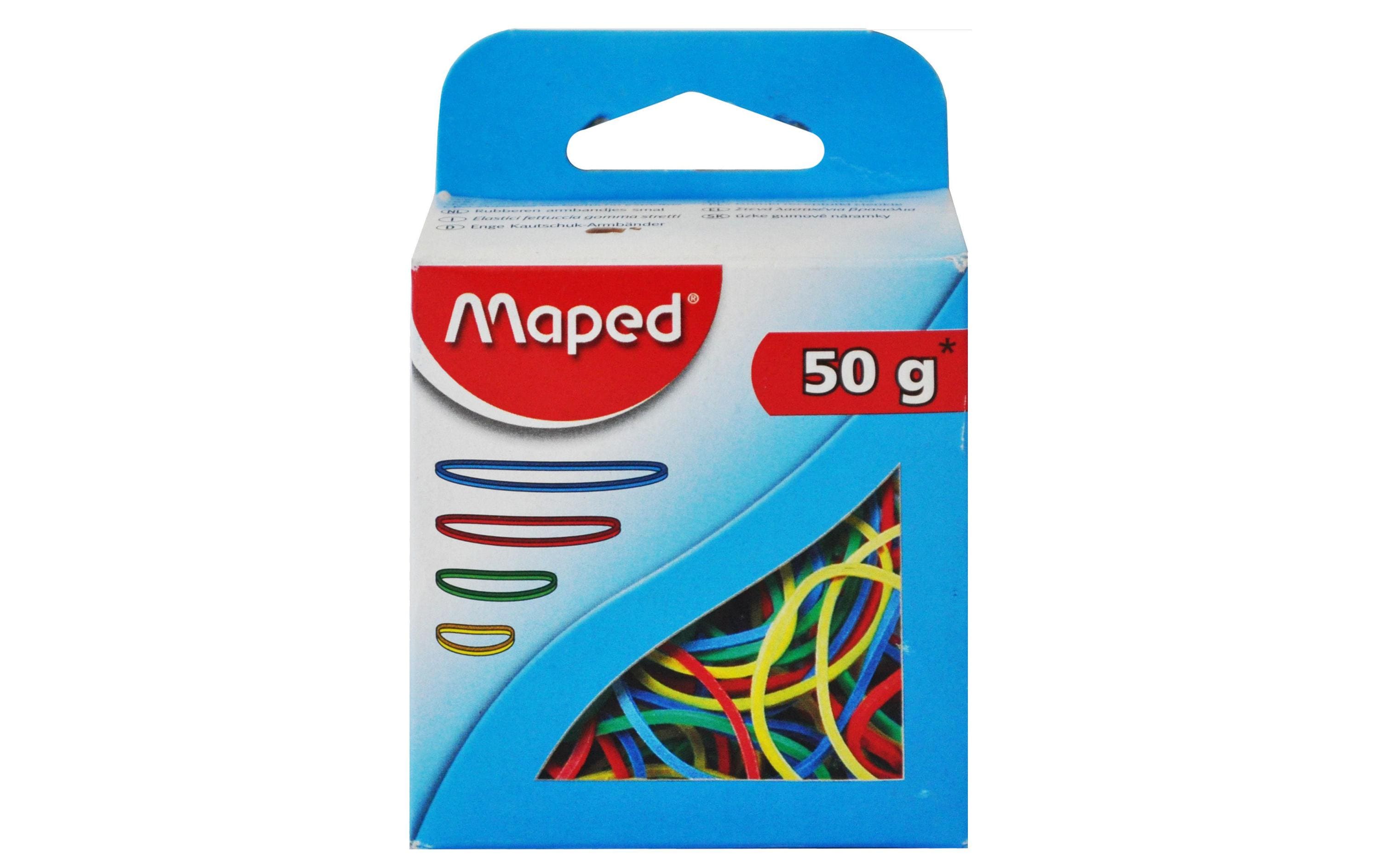 Maped Gummiringe 50g farbig