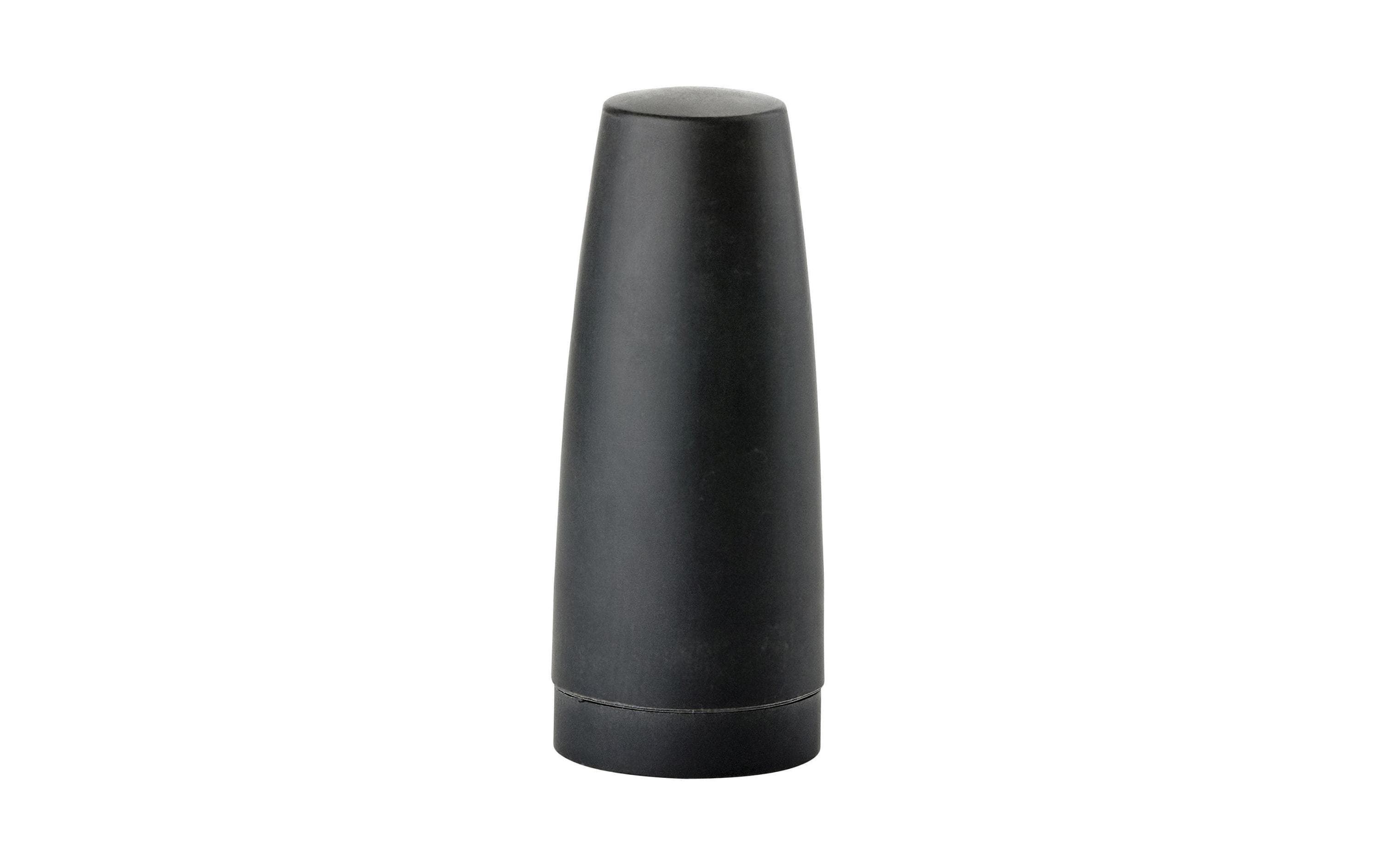 Zone Seifenspender Splash schwarz H:15cm D:6cm, Silicone