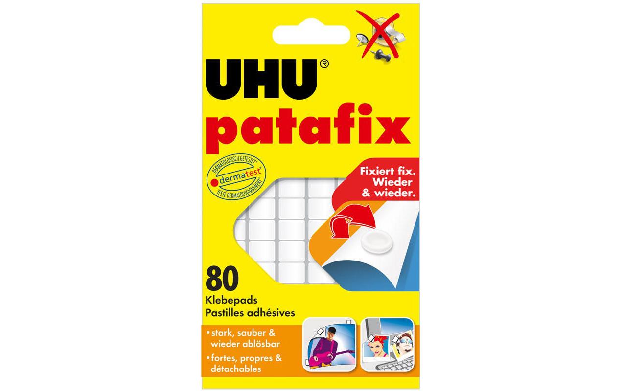 UHU Patafix Klebepads weiss 80Stk. wieder ablösbar