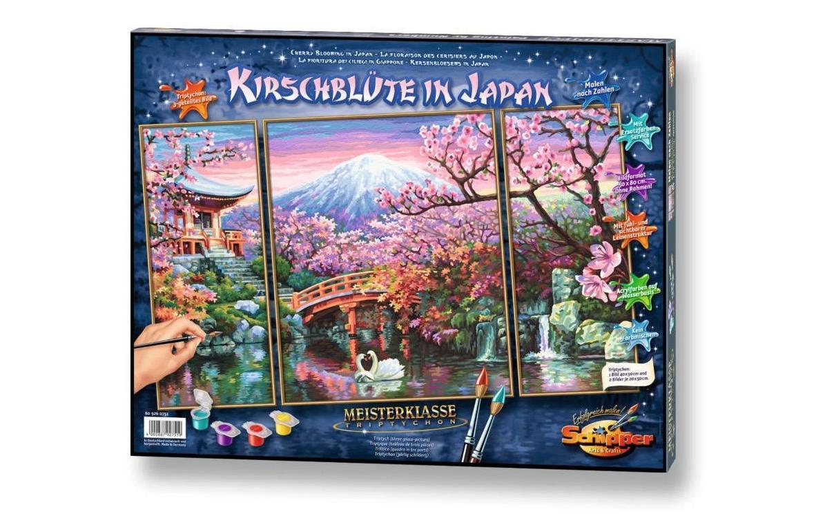 MNZ - Kirschblüte in Japan (Triptychon) Alter: 8+