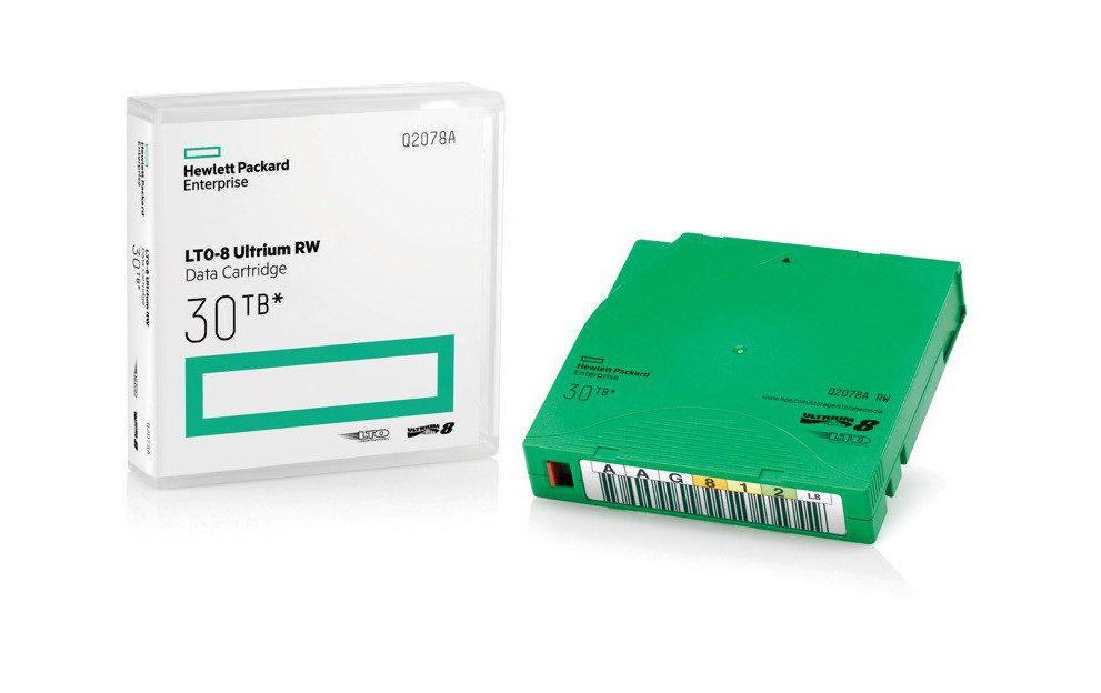 HPE Q2078A: LTO-8 Ultrium Cartridge 12/30 TB