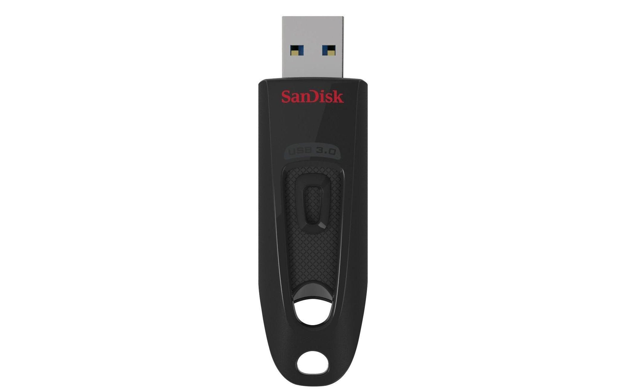 SanDisk USB3.0 Ultra Flash 256GB schwarz, lesen 100MB/s