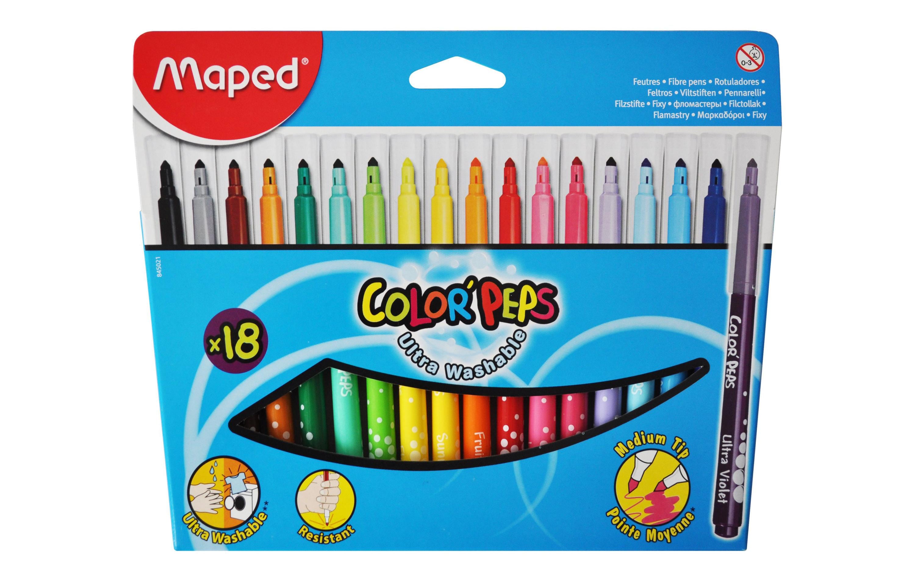 Maped Filzstifte Color Peps 18er