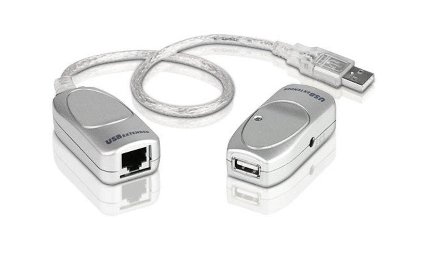 Aten UCE60-AT, USB1.1 Cat.5e/6 Extender USB1.1 Signal bis 60m über Cat.5e/6 Kabel