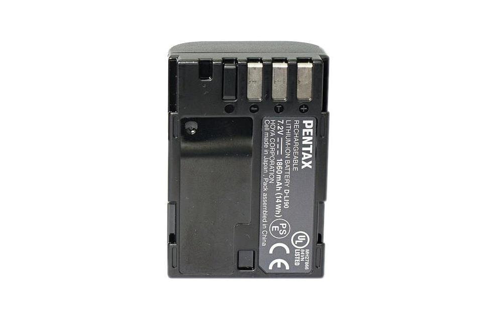 Pentax Lithium-Ionen-Akku D-LI90 für K-3/K7/K5/K-01