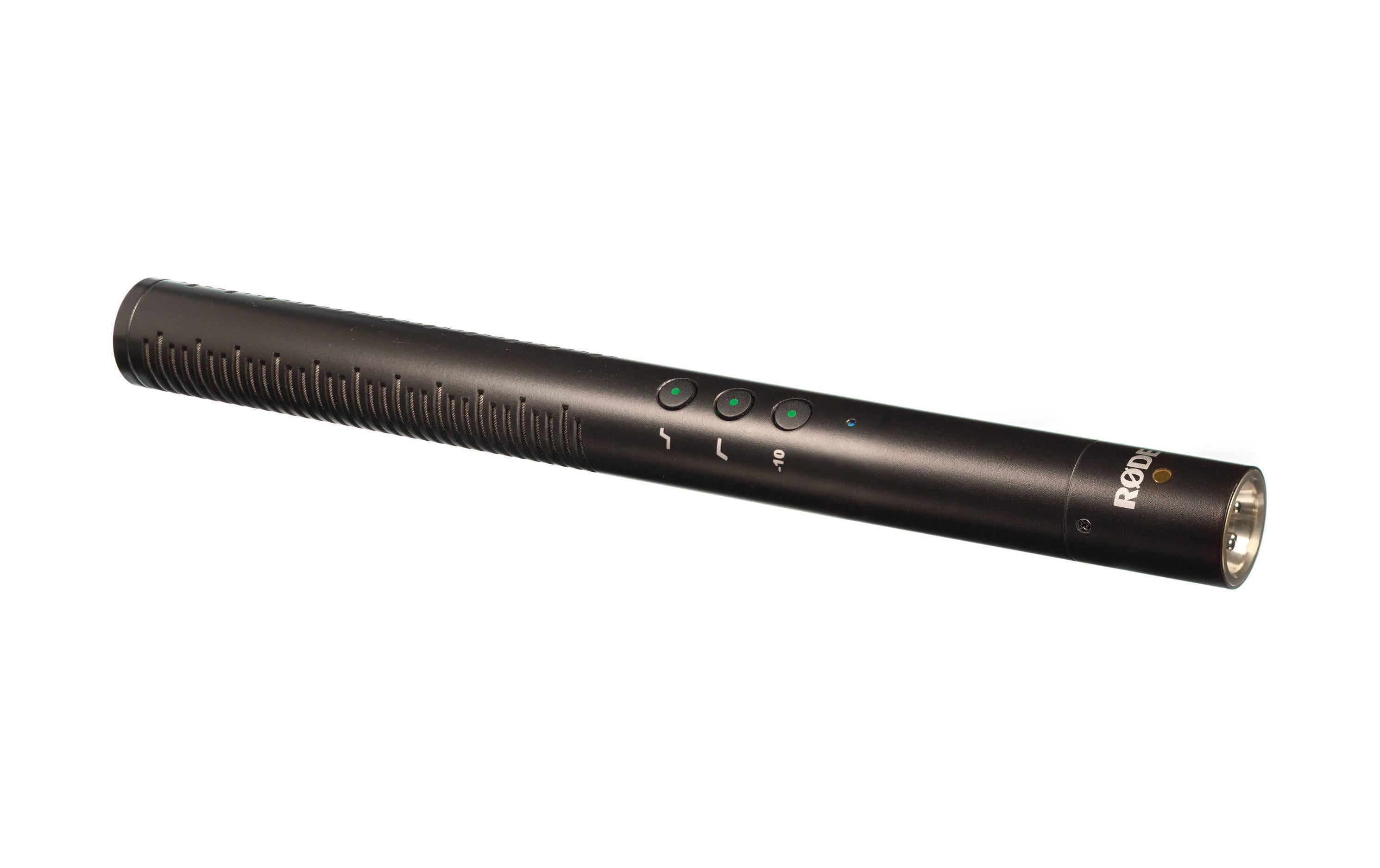 Rode NTG-4+, Richtrohrkondensatormikrofon inkl. Windschutz, Halterung und Etui