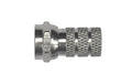 F-Stecker 5.2mm 10er-Pack Ausführung Metall, vernickelt