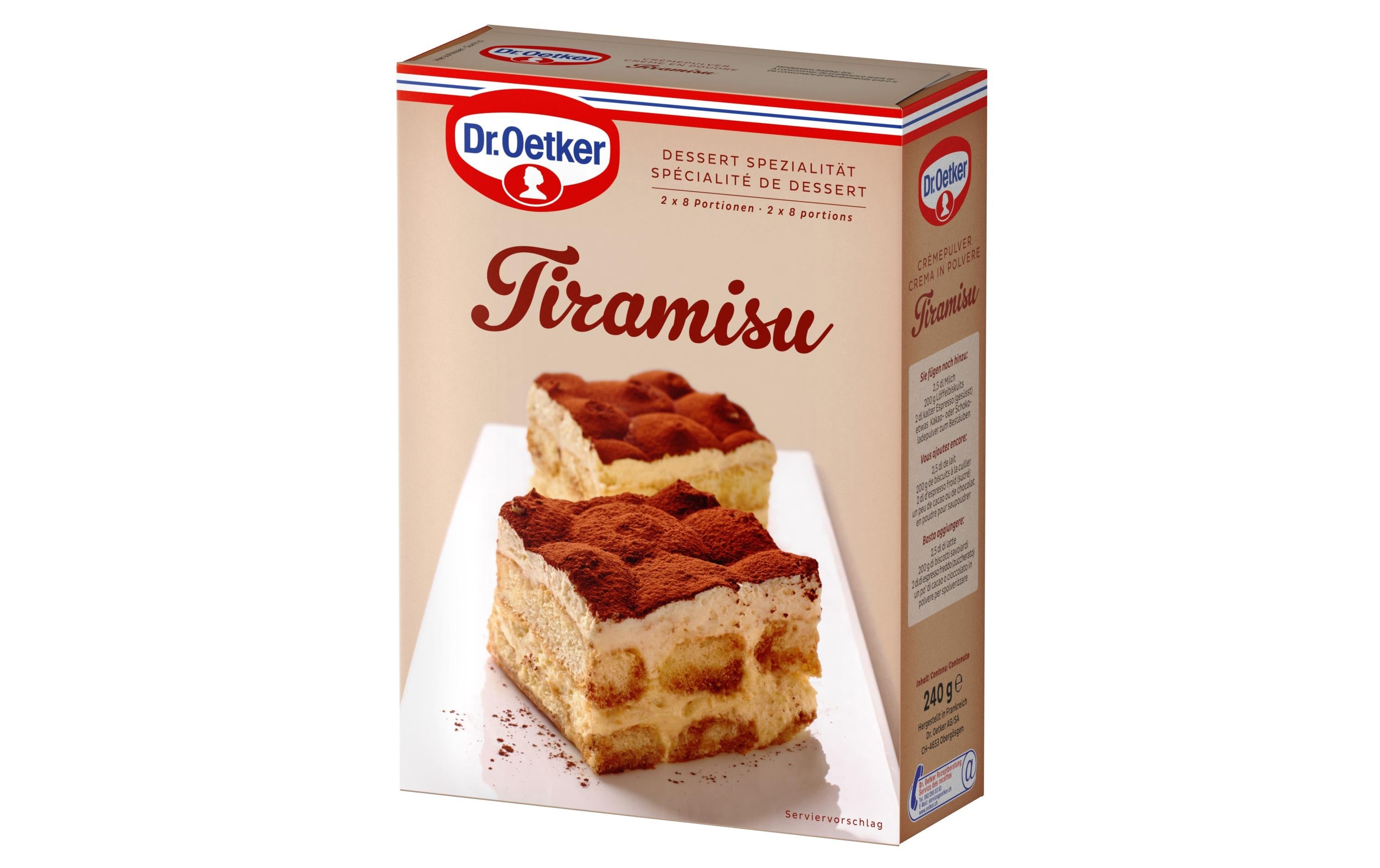 Dessertmischung Tiramisu