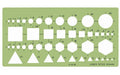 Linex Kombinationsschablone 1.0mm Dicke